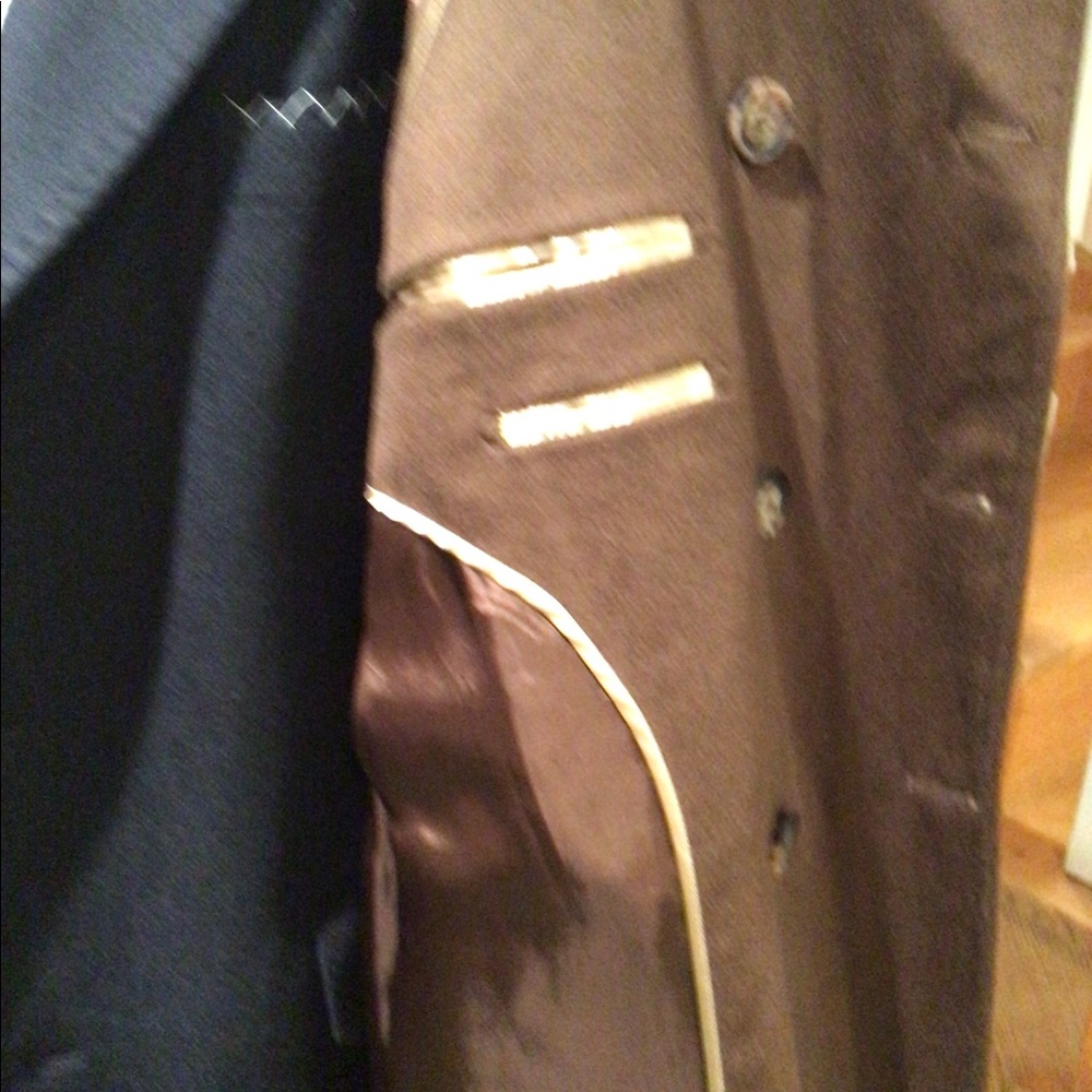 💕💕Host Pick💕💕NWT Italian designer men’s cashmere/wool coat - Picture 11 of 12